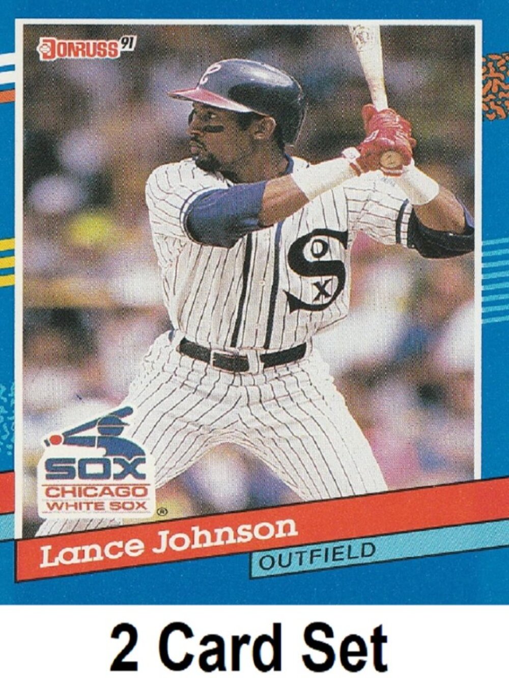 Lance Johnson Baseball Card Collection